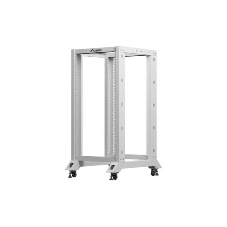 LANBERG OTVORENÝ RACK 19'' 22U 600X800 ŠEDÝ