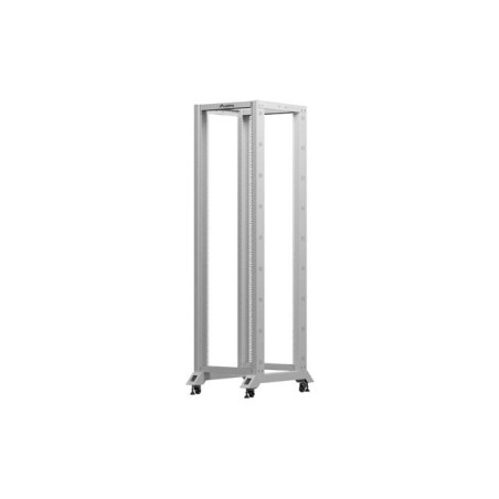 LANBERG OTVORENÝ RACK 19'' 42U 600X800 ŠEDÝ