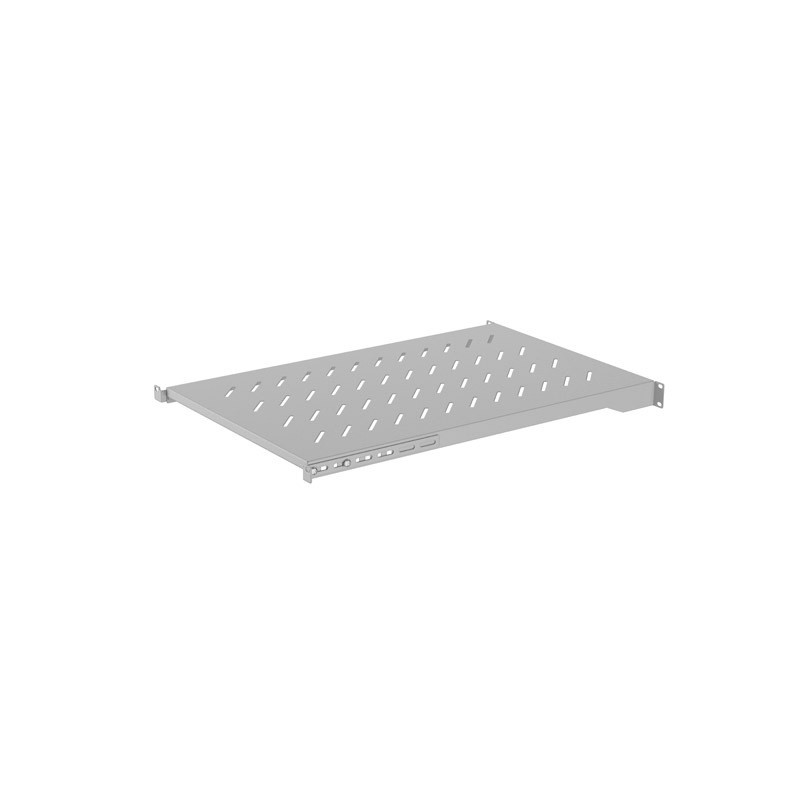 LANBERG POLICE PRO 19'' SKRINE 1000MM ŠEDÁ (1U/483X700MM NOSNOSŤ DO 25KG, 4BODOVÁ MONTÁŽ)
