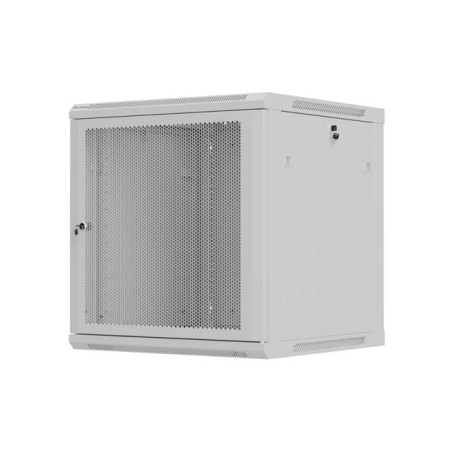 LANBERG NÁSTENNÁ INŠTALAČNÁ SKRIŇA 19'' 12U 600X600 ŠEDÉ PERFOROVANÉ DVERE (PLOCHÉ BALENIE)