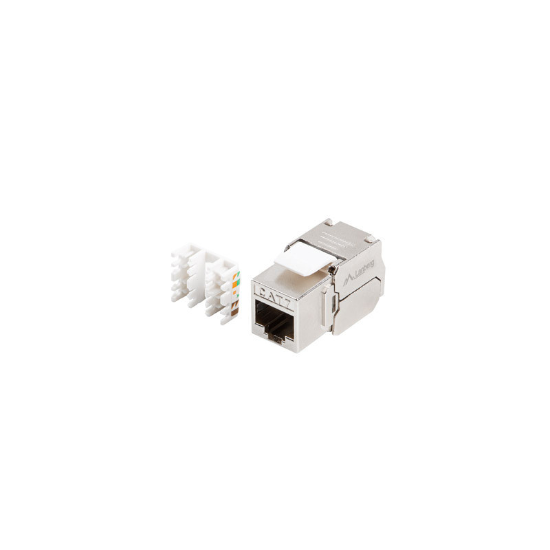 KEYSTONE MODUL BEZ NÁSTROJOV RJ45 CAT.7 FTP 180 ° LANBERG