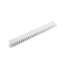 19'' PANEL PRO SPRÁVU KÁBLOV TYP A 1U ŠEDÝ LANBERG