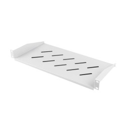 POLICA PRO 19'' SKRINE 350/450/600/800/1000MM ŠEDÁ LANBERG (1U/483X220MM NOSNOSŤ DO 25KG)