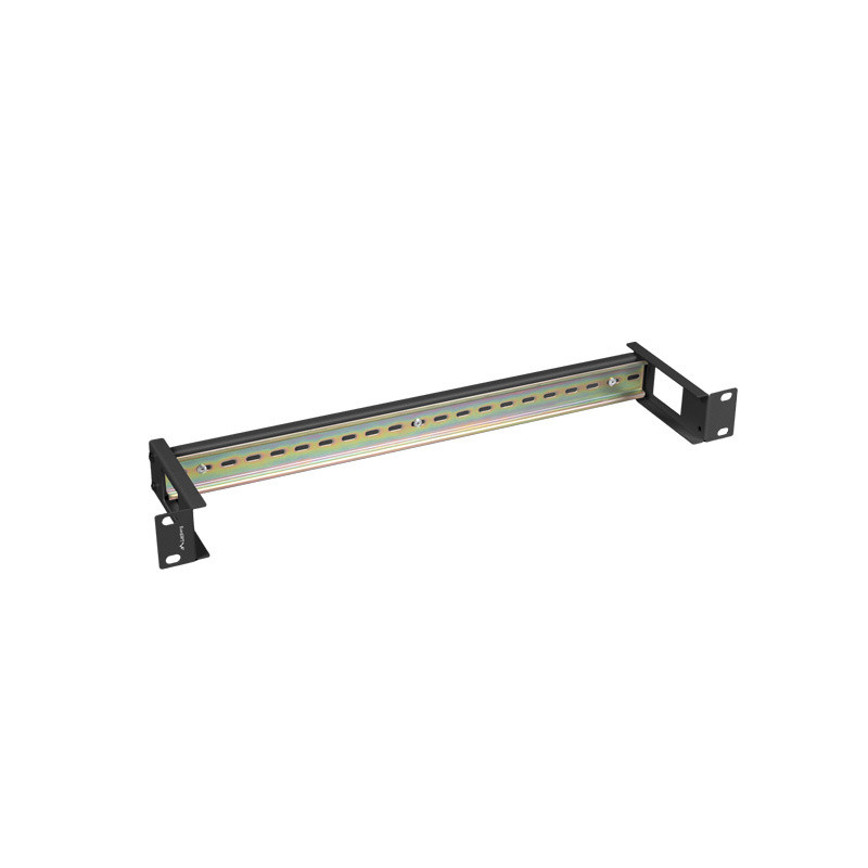 MONTÁŽNA LIŠTA DIN TS-35 19'' 1U ČIERNA LANBERG