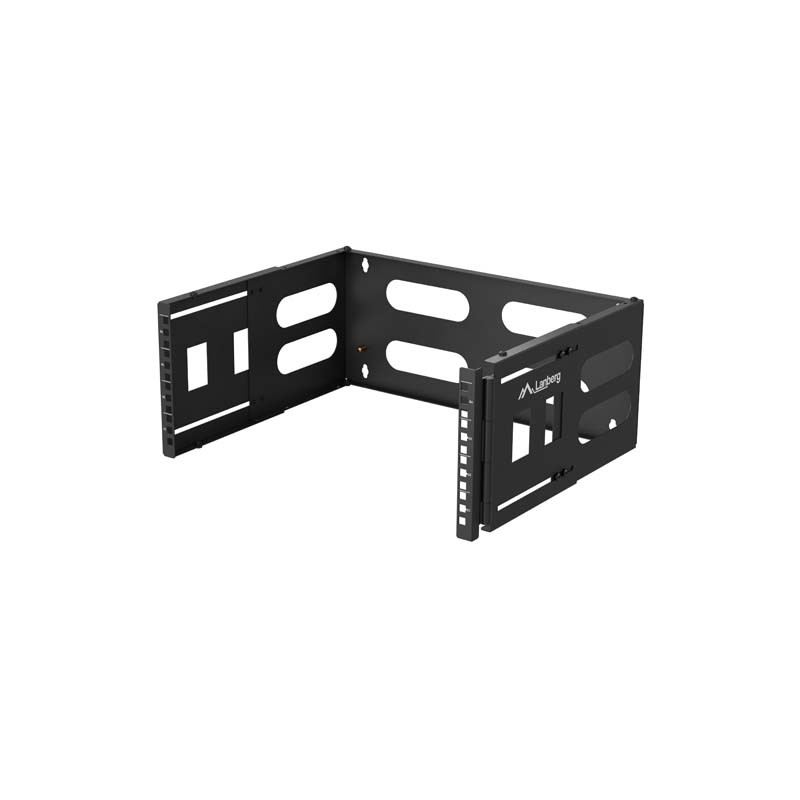 SKLADACÍ DRŽIAK PRO MONTÁŽ NA STENU 19'' 4U 497X400/240 ČIERNY LANBERG