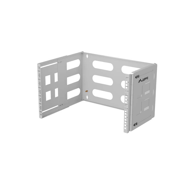 SKLADACÍ DRŽIAK PRO MONTÁŽ NA STENU19'' 6U 497X400/240 ŠEDÝ LANBERG