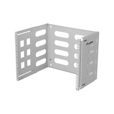 SKLADACÍ DRŽIAK PRO MONTÁŽ NA STENU 19'' 8U 497X400/240 ŠEDÝ LANBERG