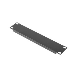 10'' ZASLEPOVACÍ PANEL 1U ČIERNY LANBERG
