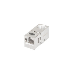 PRIECHODOVÝ KONEKTOR KEYSTONE RJ45-RJ45 CAT.6 FTP 90 LANBERG