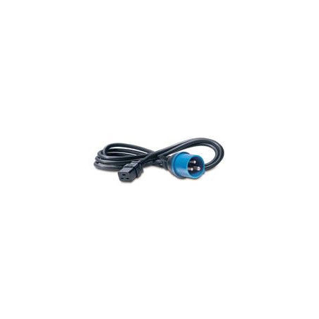 APC Power Cord, 16A, 230V, C19 to IEC 309