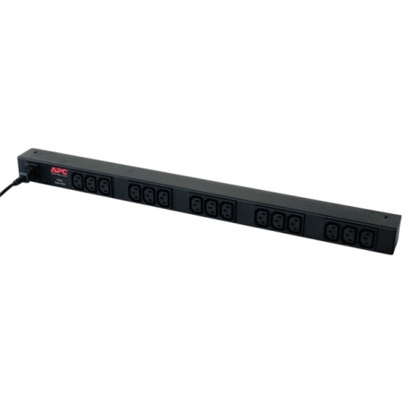 APC Rack PDU, Basic, Zero U, 10A, 230V, AP9568