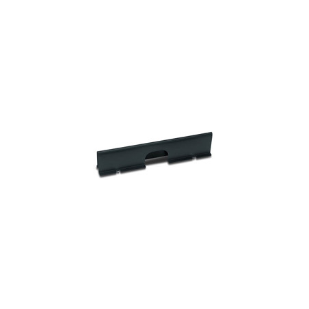 Shielding Partition Solid 600mm wide Black