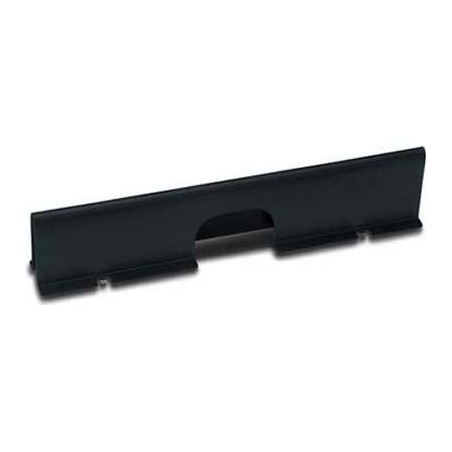 Shielding Partition Solid 750mm wide Black