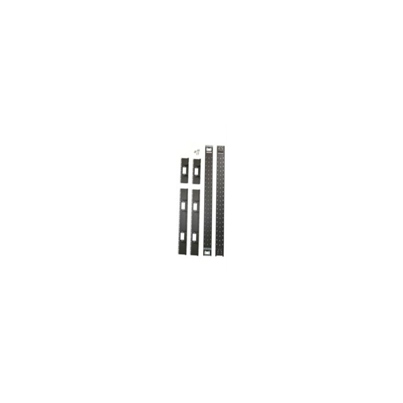 Netshelter SX 750mm 48U wide recesse rail kit
