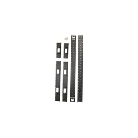 Netshelter SX 750mm 48U wide recesse rail kit