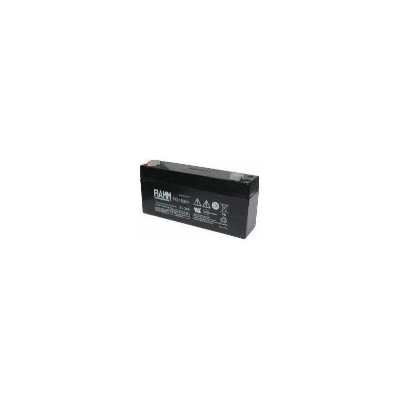 Fiamm olovená batéria FG10301 6V/3Ah