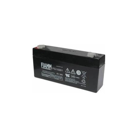 Fiamm olovená batéria FG10301 6V/3Ah