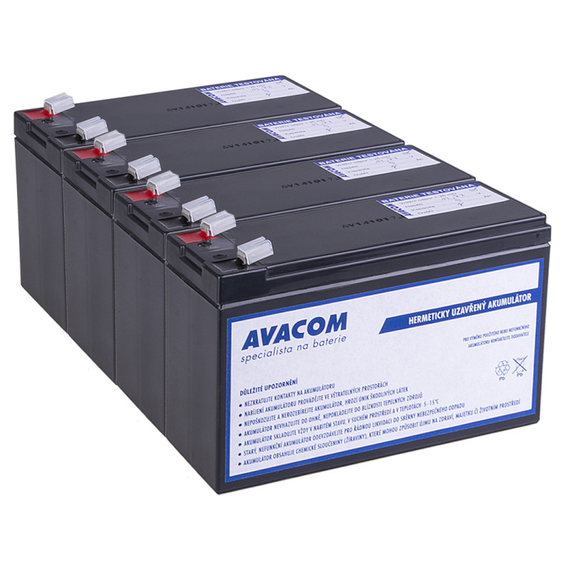 Batériový kit AVACOM AVA-RBC133-KIT náhrada pre renováciu RBC133 (4ks batérií)
