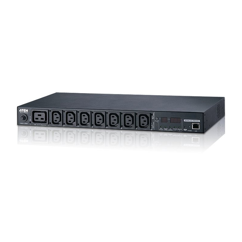 ATEN napr. jednotka 7xIEC320 C13 + 1xC19 + 1xC20
