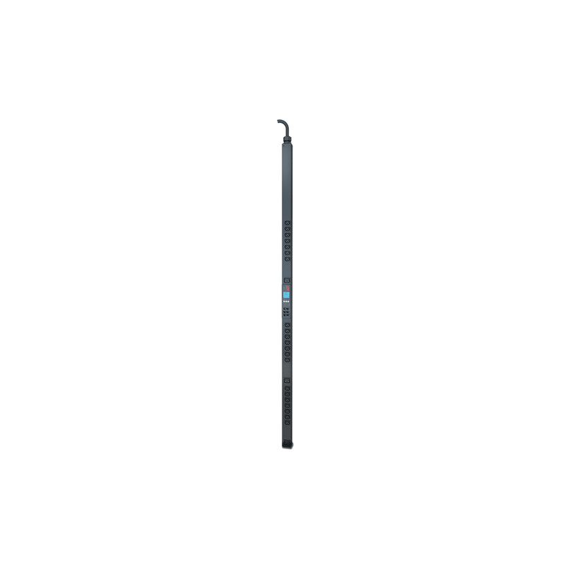 Rack PDU 2G, Metered-by-Outlet, ZeroU, 11.0kW, 230V, (21) C13 & (3) C19