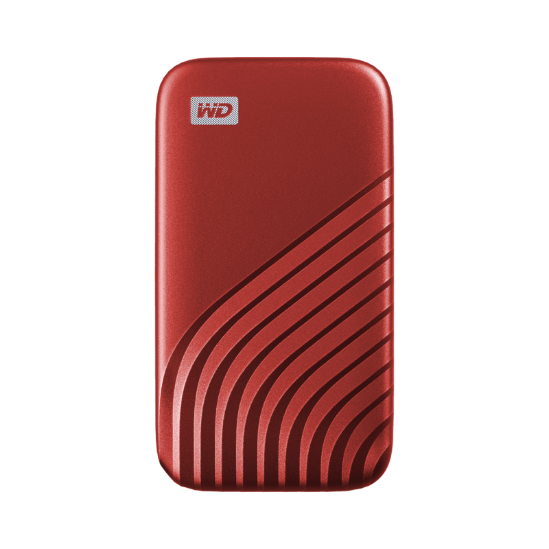 WD My Passport/1TB/SSD/Externý/2.5''/Červená/5R