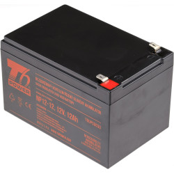 Akumulátor T6 Power NP12-12, 12V, 12Ah, F2