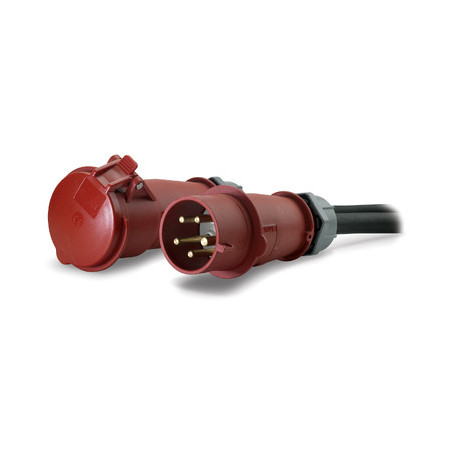 In-Line Current Meter, 32A, 230V, IEC309-32A 3-PH, 3P+N+G