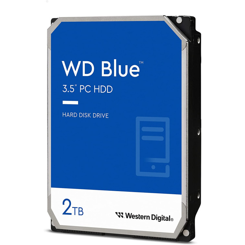 WD Blue/2TB/HDD/3.5''/SATA/5400 RPM/2R