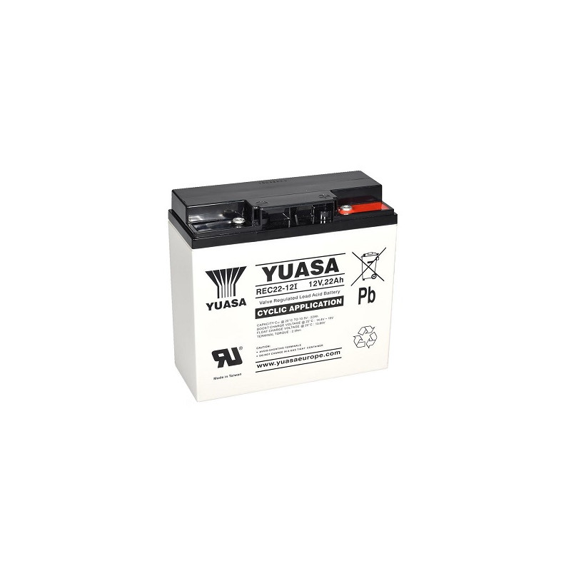 Batéria YUASA REC22-12I (12V, 22Ah, cyklická)