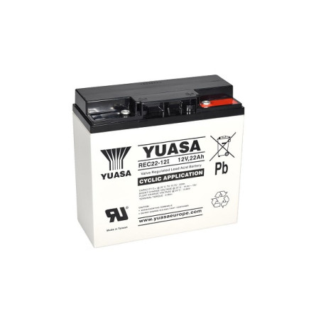 Batéria YUASA REC22-12I (12V, 22Ah, cyklická)