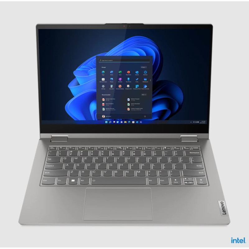 Lenovo ThinkBook/14s Yoga G2 IAP/i7-1255U/14''/FHD/T/16GB/512GB SSD/Iris Xe/W11P/Gray/3R