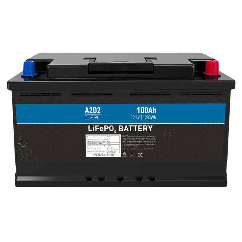 A2D2 batéria LiFePO4 12,8V 100Ah F15 Car Battery Case (Gotion cells)