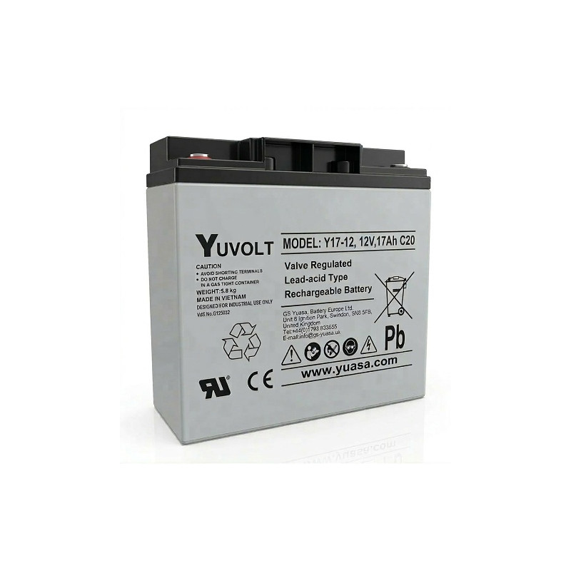 Yuasa YUVOLT Y17-12FR M5 VdS (12V, 17Ah)