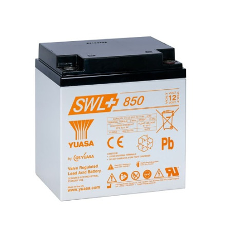 Batéria YUASA SWL+850 (12V, 28,8Ah, životnosť 15 rokov a viac)