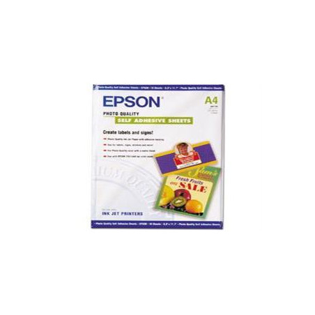 EPSON A4,Photo Quality Inkjet P. samolepiaci (10ks)