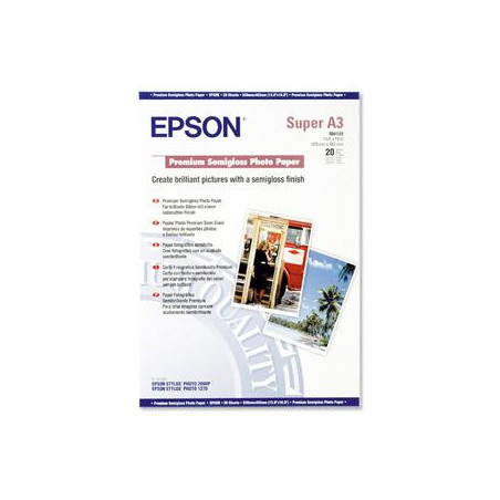 EPSON A3+, Premium Semigloss Photo Paper (20listov)