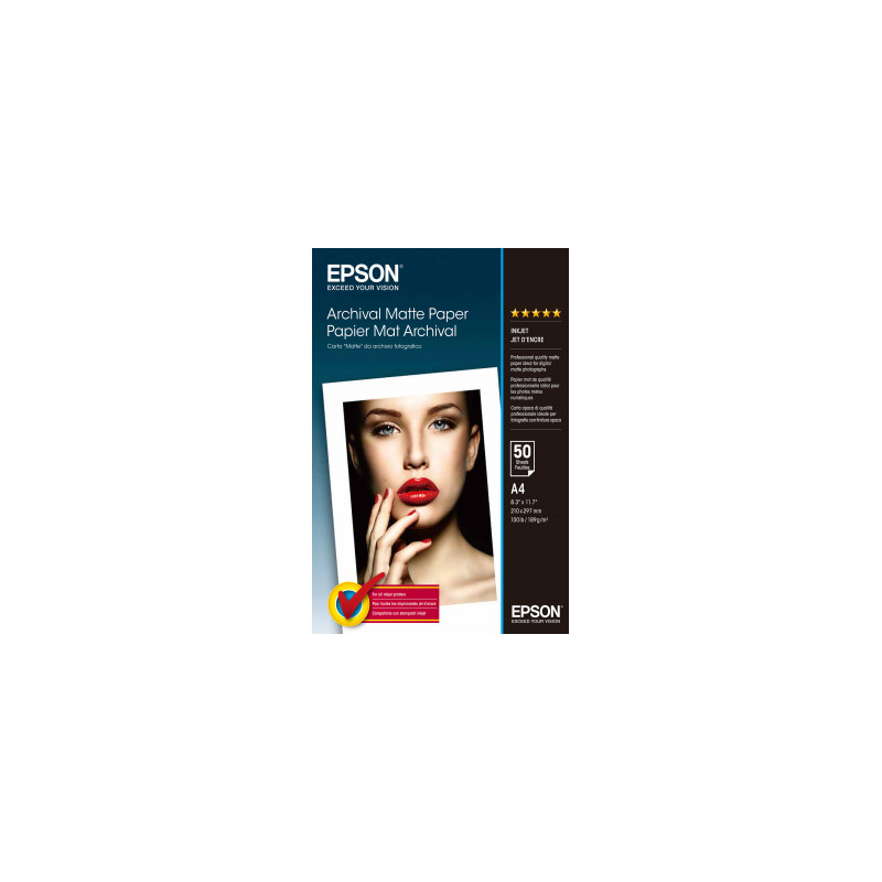 EPSON A4, Archival Matte Paper (50listov)