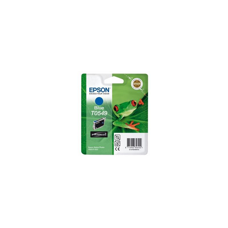 EPSON SP R800 Blue Ink Cartridge T0549