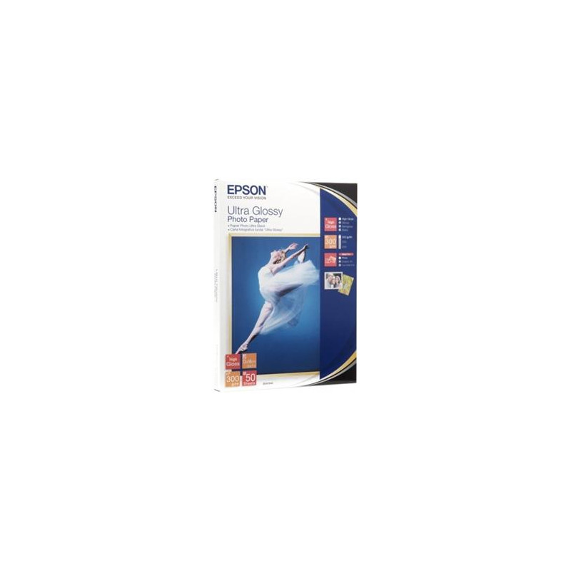 EPSON Ultra Glossy Photo Paper 10x15,300g (50listov)