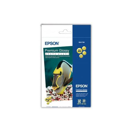 EPSON Paper Premium Glossy Photo 10x15,255g (20lis)