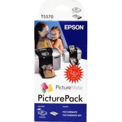 Picturemate 135xphoto-paper, 6 colour ink.(T5570)