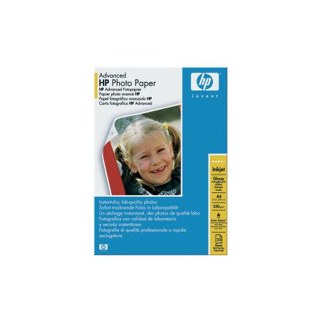 HP Advanced Glossy Photo Paper, A4, 25ks, 250g/m2