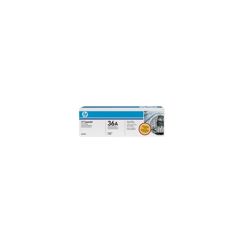 HP tlačová kazeta čierna, CB436A