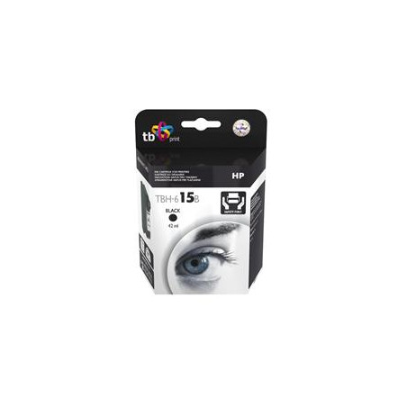 Ink. kazeta TB kompat. s HP C6615DE (No.15) Black