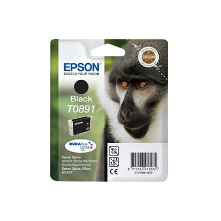EPSON Black Ink Cartridge SX10x 20x 40x (T0891)