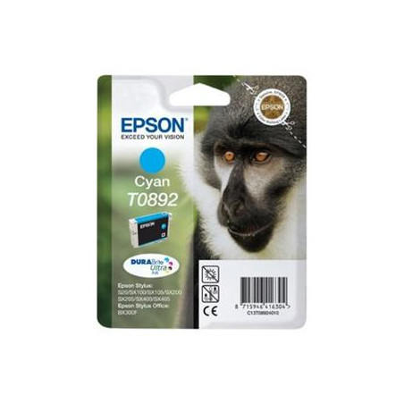 EPSON Cyan Ink Cartridge SX10x 20x 40x (T0892)