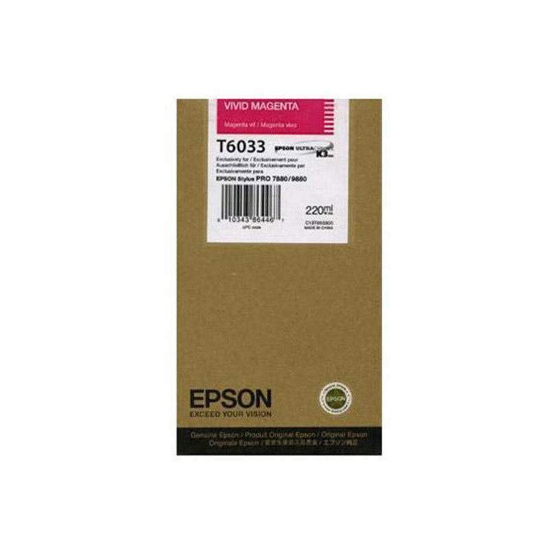 Epson T603 Vivid magenta 220 ml