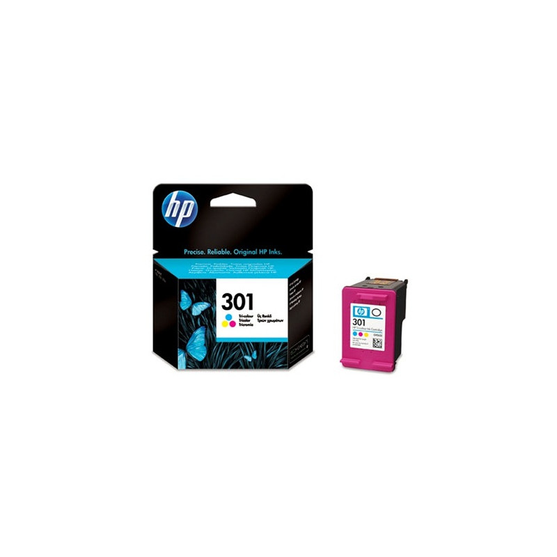 HP 301 trojfarebná atramentová kazeta, CH562EE