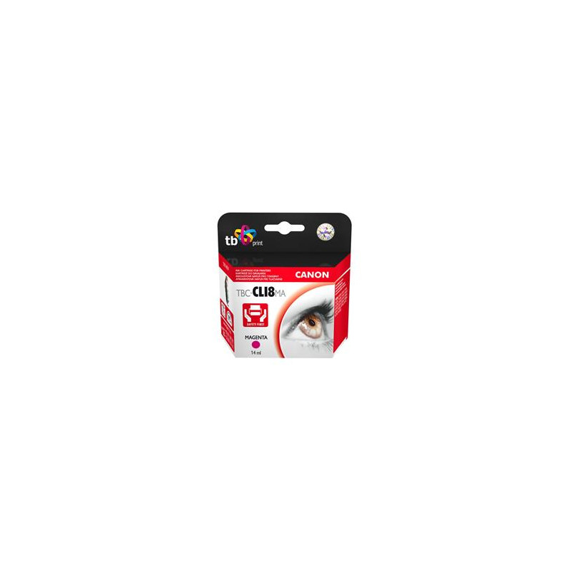 Ink. kazeta TB kompat. s Canon CLI-8M 100% new