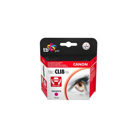 Ink. kazeta TB kompat. s Canon CLI-8M 100% new